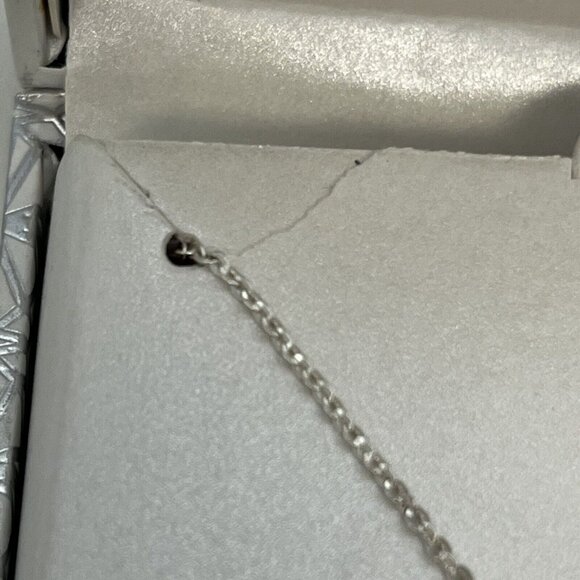 Disney 90 Years Mickey Mouse Silver Plated Swarovski Crystal 18 Inch Necklace - Picture 6 of 16